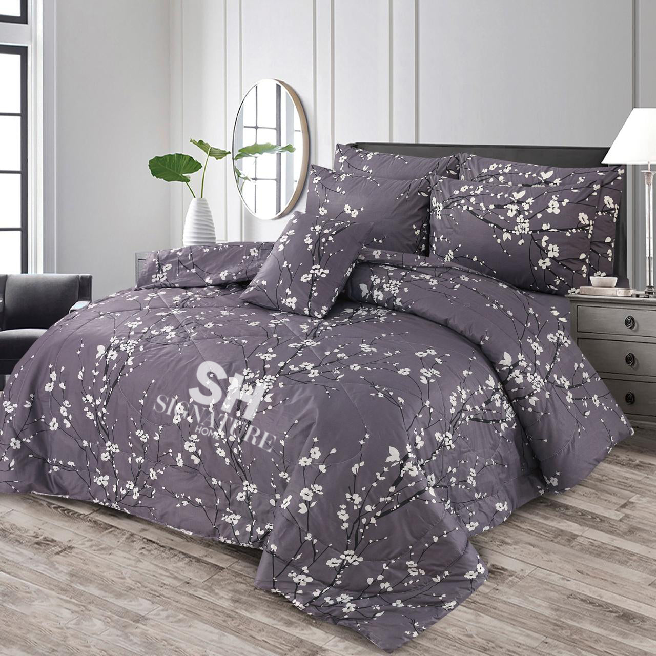 NEDROWY ASH-1015  COTTON COMFORTER SET-7PCS