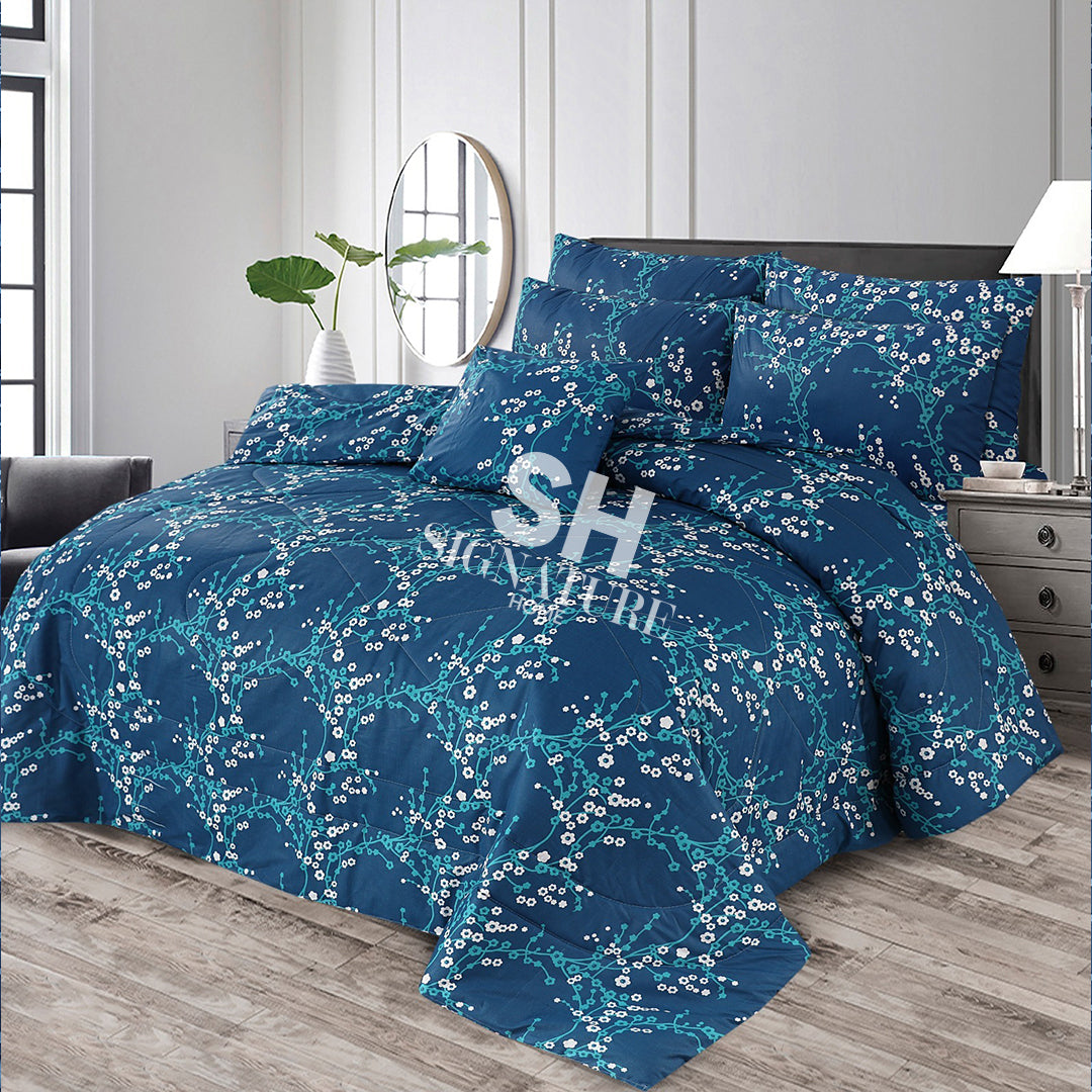 SIGNATURE NEMRO COTTON COMFORTER SET-7PCS