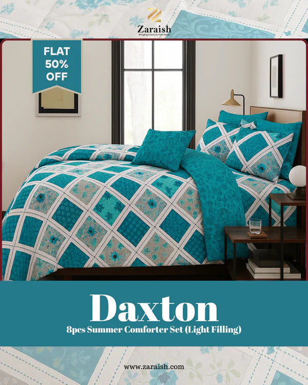 SIGNATURE UTOPIA COTTON COMFORTER SET-7PCS