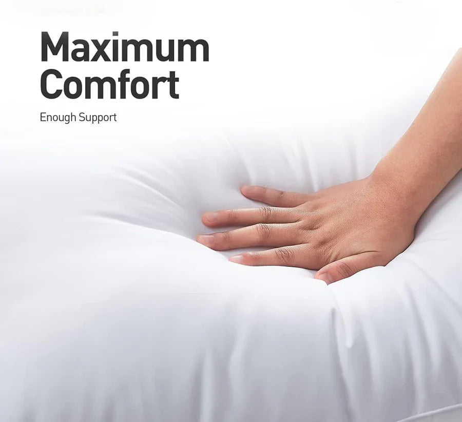 LUXURY SLEEPING PILLOW PEACEFUL NIGHT SET OF 2