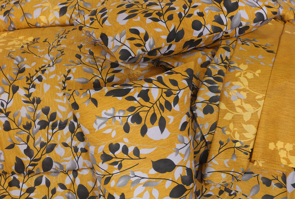 Lavnoz Double Bed 6 pc Winter Razai Set (Heavy Filling) DZ-34