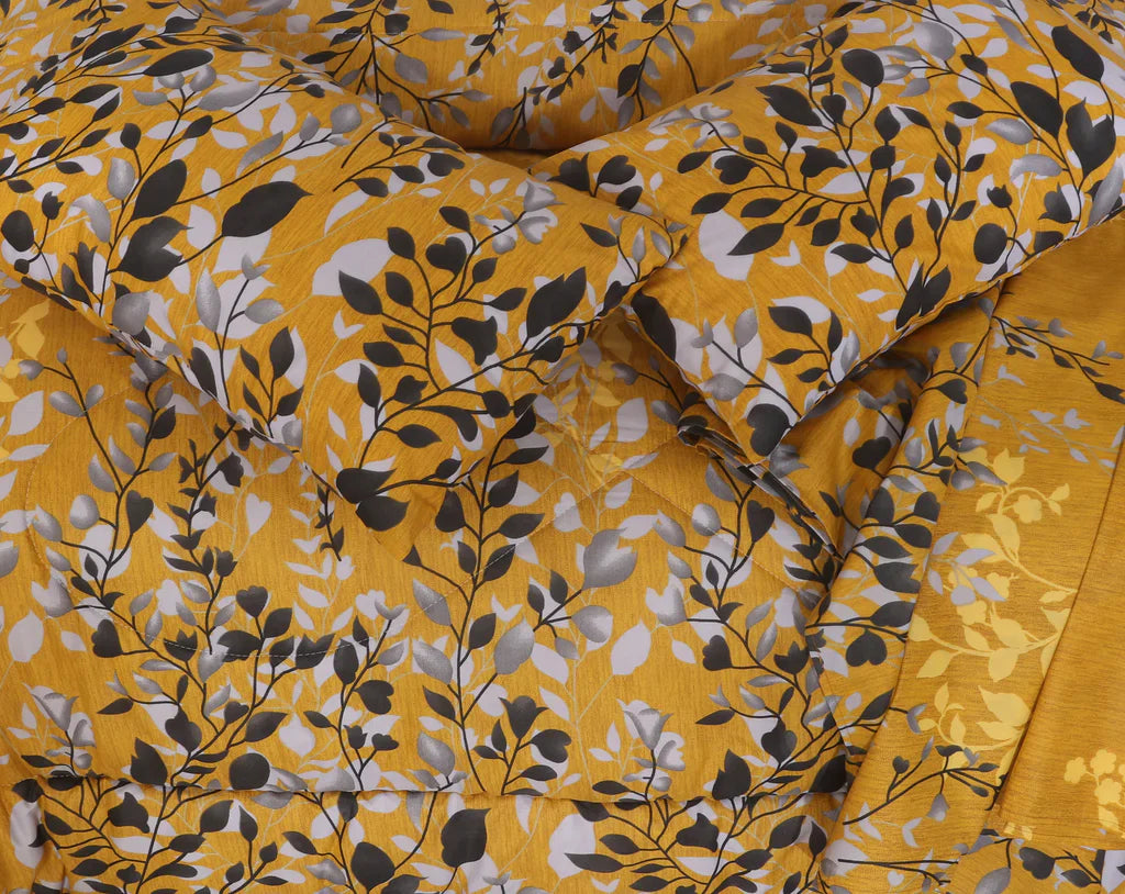 Lavnoz Double Bed 6 pc Winter Razai Set (Heavy Filling) DZ-34