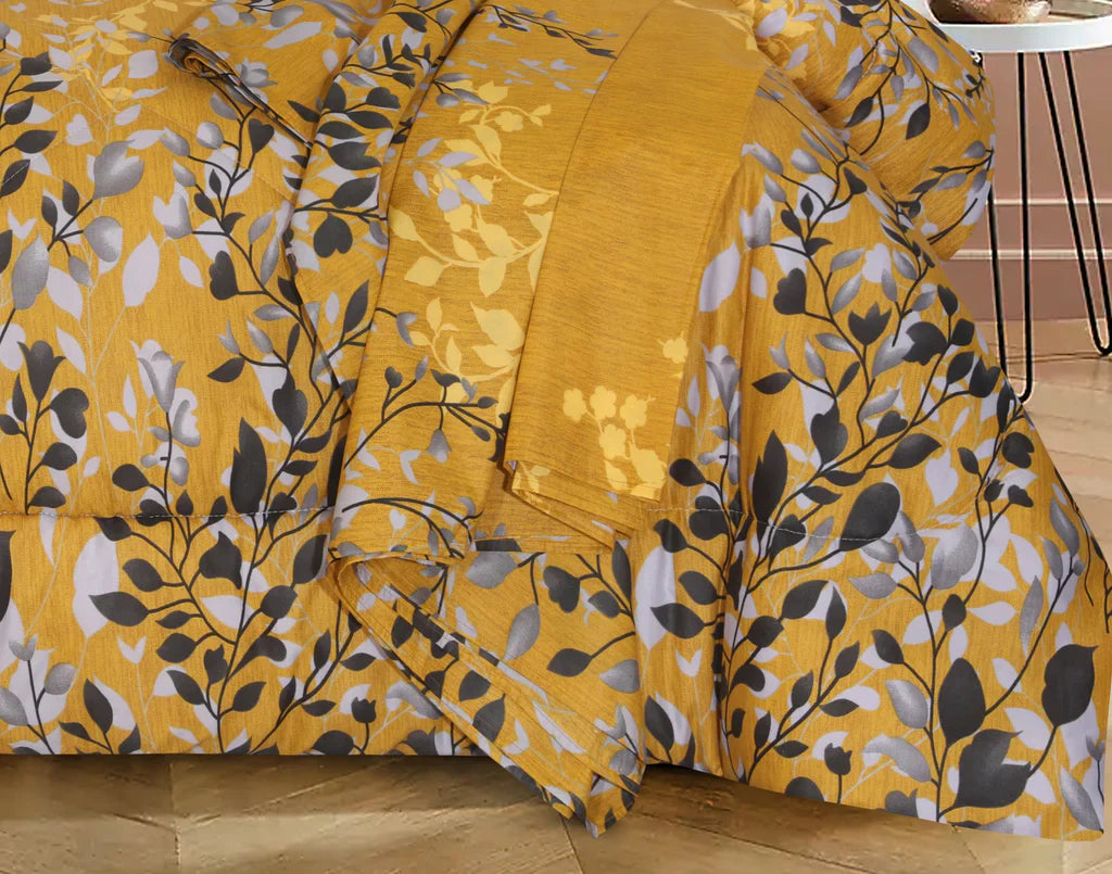 Lavnoz Double Bed 6 pc Winter Razai Set (Heavy Filling) DZ-34