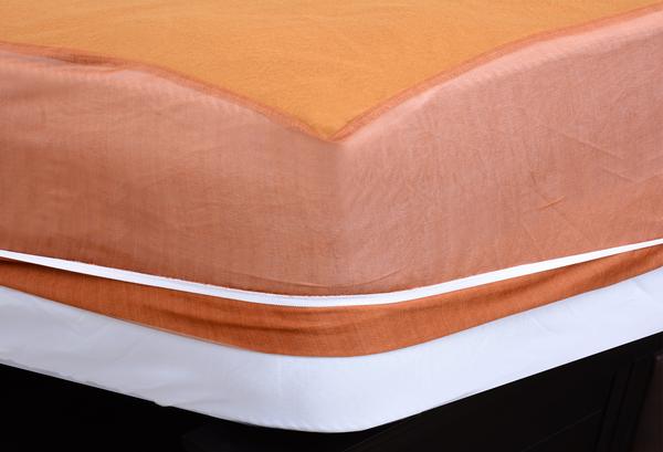 Terry Waterproof Mattress Protector - Copper