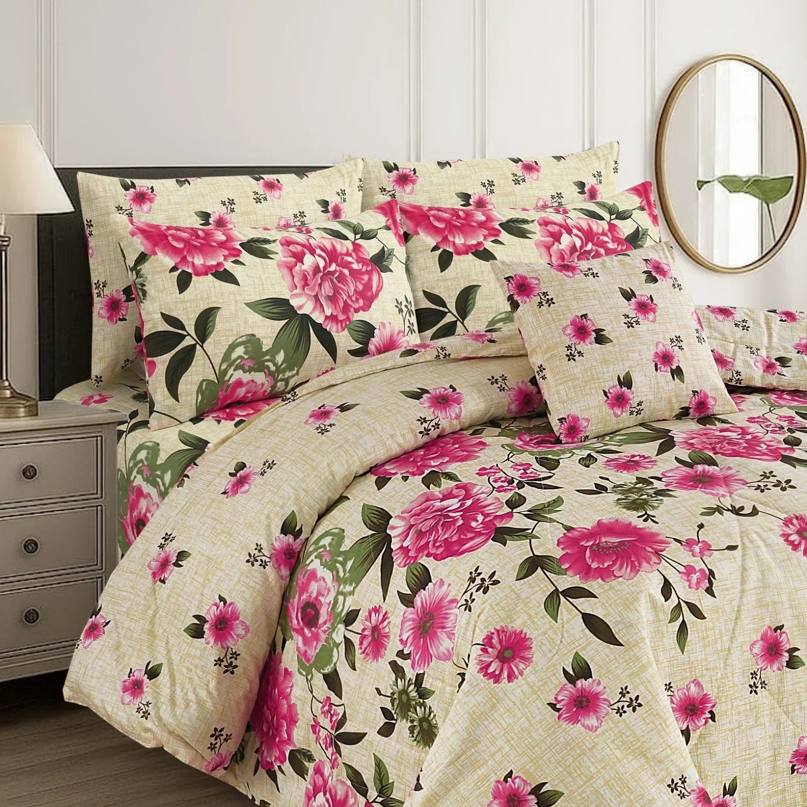 SIGNATURE ASH-1029  COTTON COMFORTER SET-7PCS
