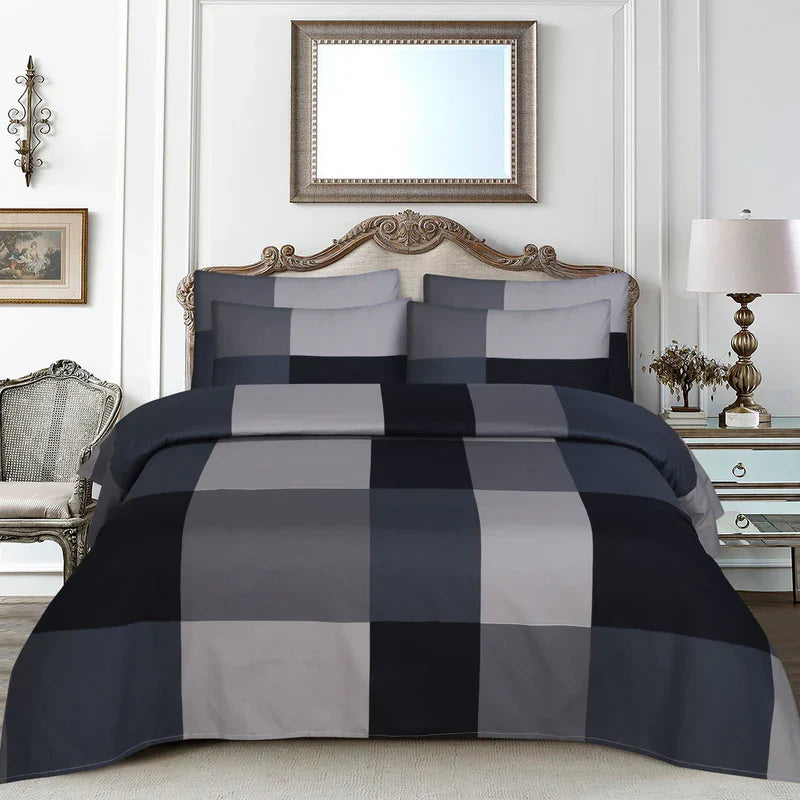 PRINTED PURE COTTON BEDSHEET ASH-4055