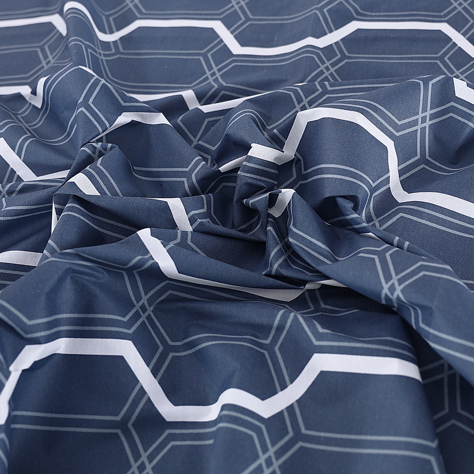 PRINTED PURE COTTON BEDSHEET ASH-40119