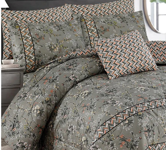 SIGNATURE ASH-1024  COTTON COMFORTER SET-7PCS
