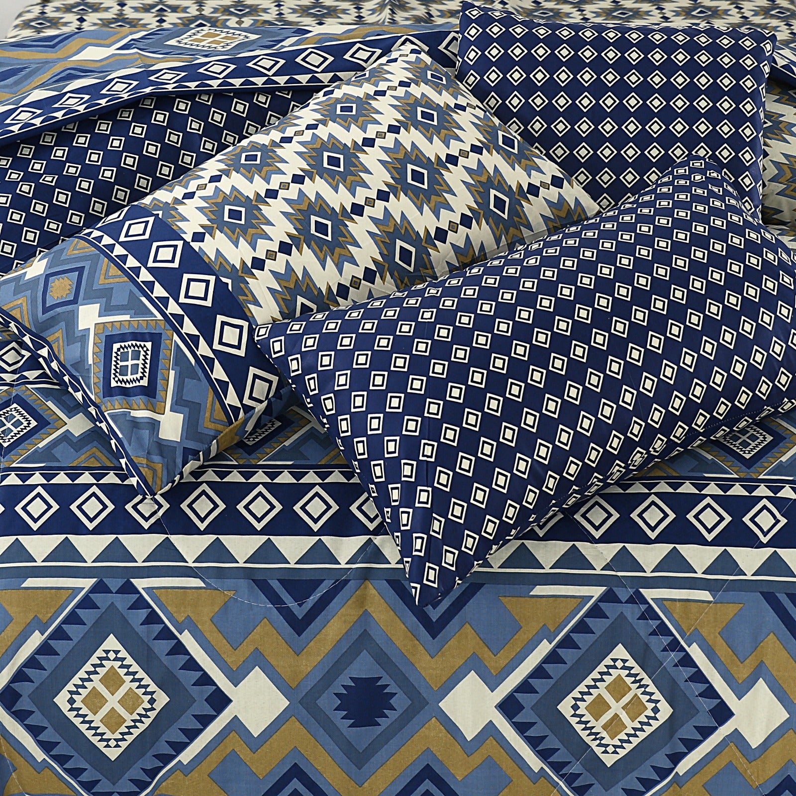 CLAROOM ASH-1013  COTTON COMFORTER SET-7PCS