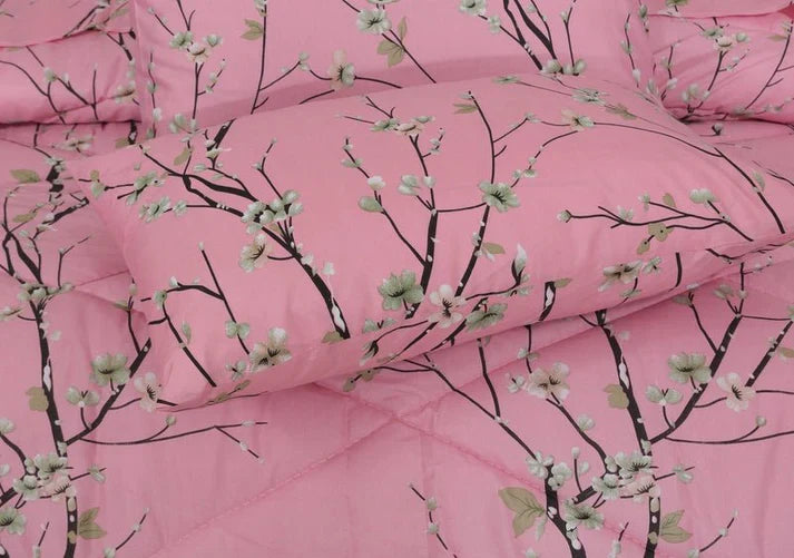 Winter Quilt/Razai Set SH-33 (Heavy polyester Filling)