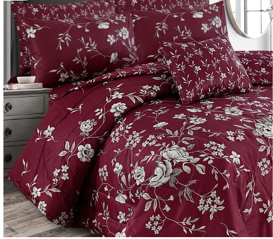 SIGNATURE REDIN COTTON COMFORTER SET-7PCS