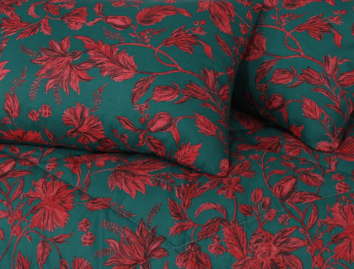 Winter Quilt/Razai Set SH-31 (Heavy polyester Filling)